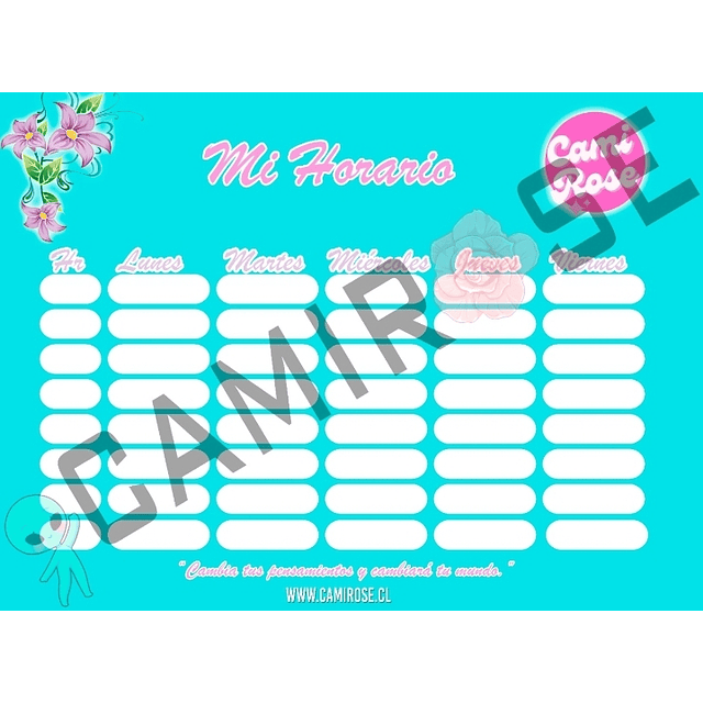 MI HORARIO FLORES CALIPSO 2022