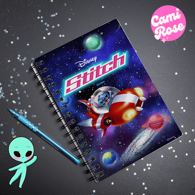 CUADERNO STITCH VIII