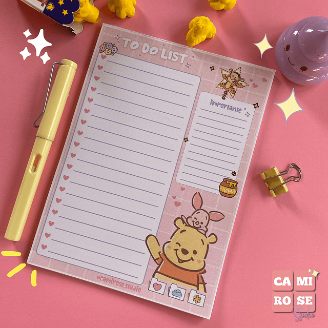 TO DO LIST WINNIE THE POOH