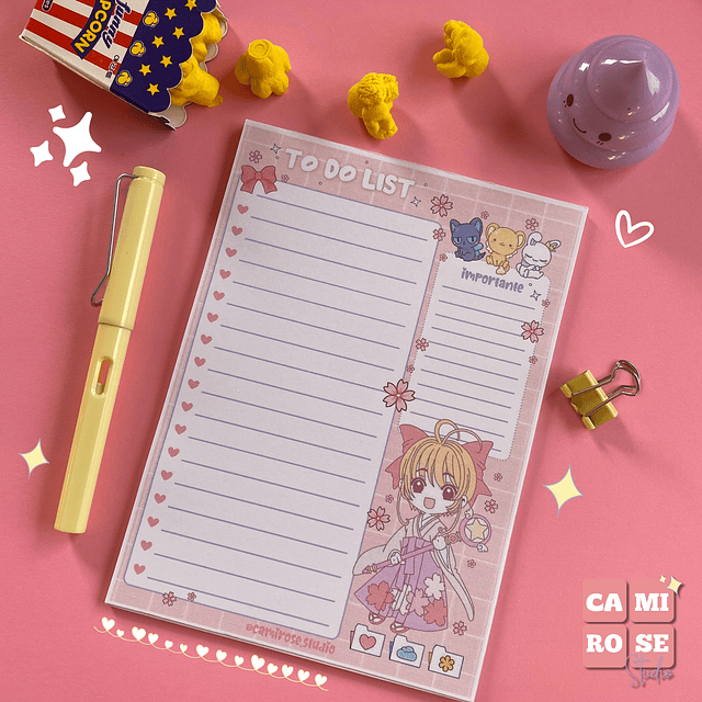 TO DO LIST SAKURA CARDCAPTORS