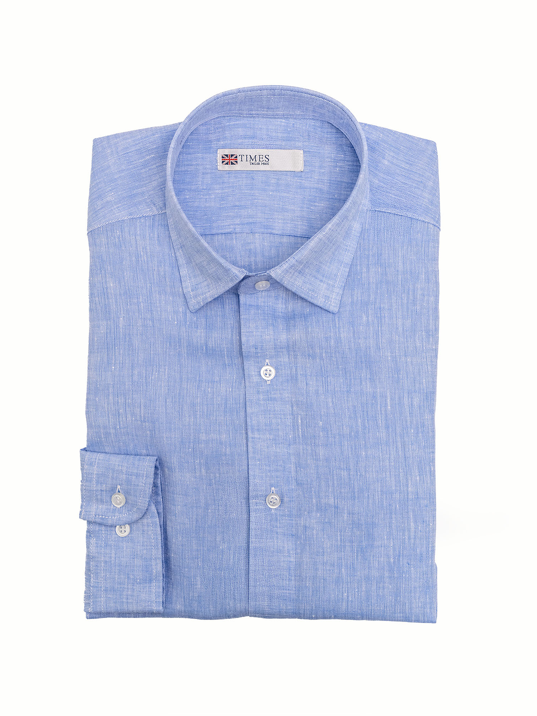 CAMISA BRIGHTON CELESTE DE LINO 1