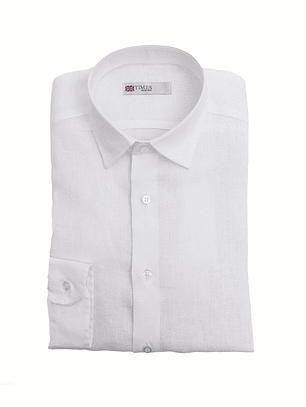 CAMISA BRIGHTON BLANCA DE LINO
