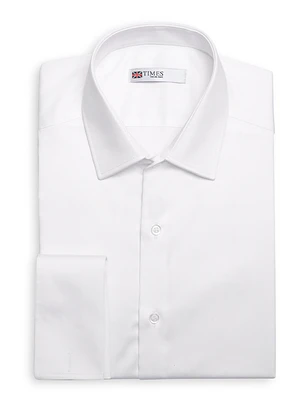 Camisa Blanca de Novio a Medida