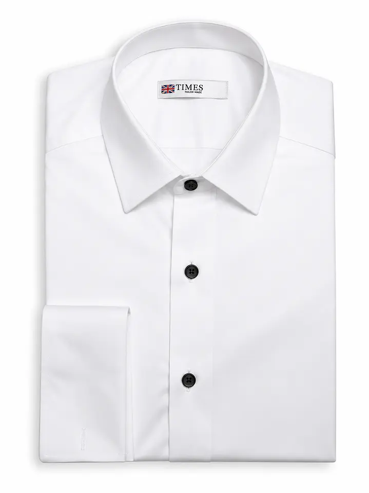 Camisa Blanca de Novio a Medida 6