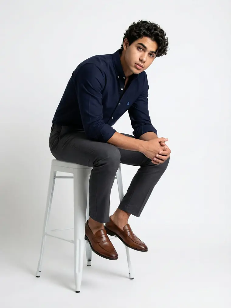 Oxford premium - Azul Marino 1