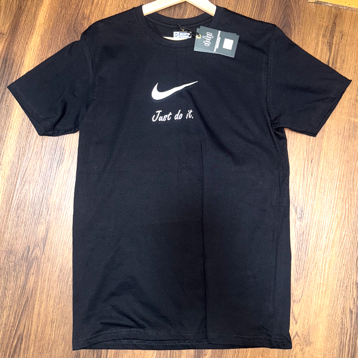 Camiseta T-Shirt - algodon 100% -  Nike - negra - Talla M 1