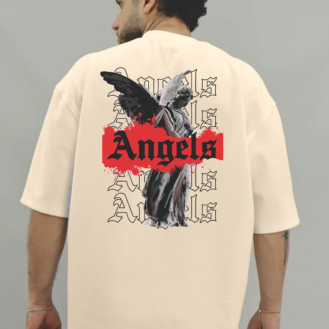 Camiseta premium OVERSIZE (ALTO GRAMAJE 270g) - talla XL 1