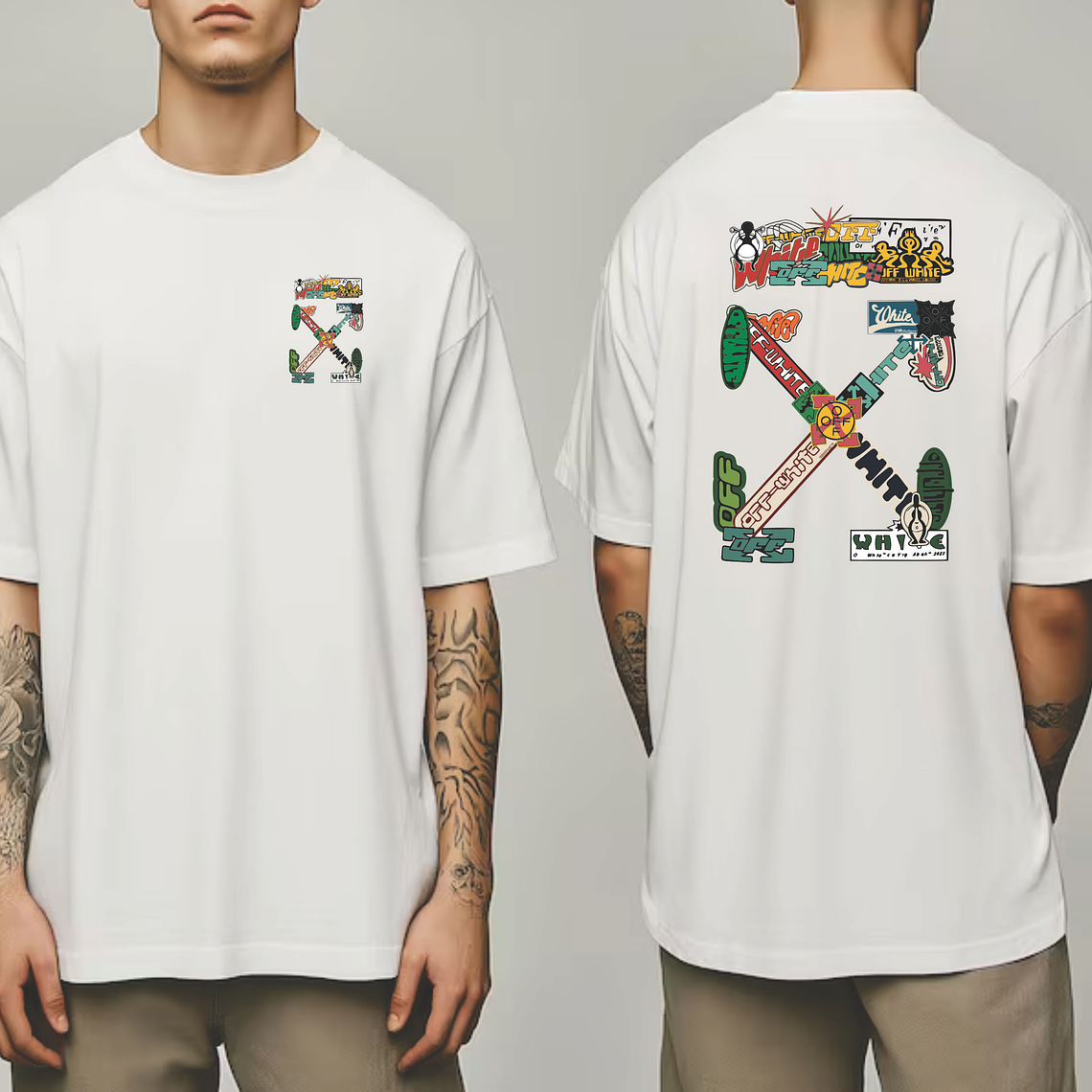 Camiseta premium OVERSIZE (ALTO GRAMAJE 270g) - talla M 1