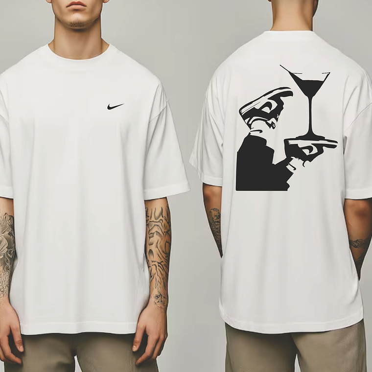 Camiseta Oversize 220g - Nike - Blanca - talla L 1