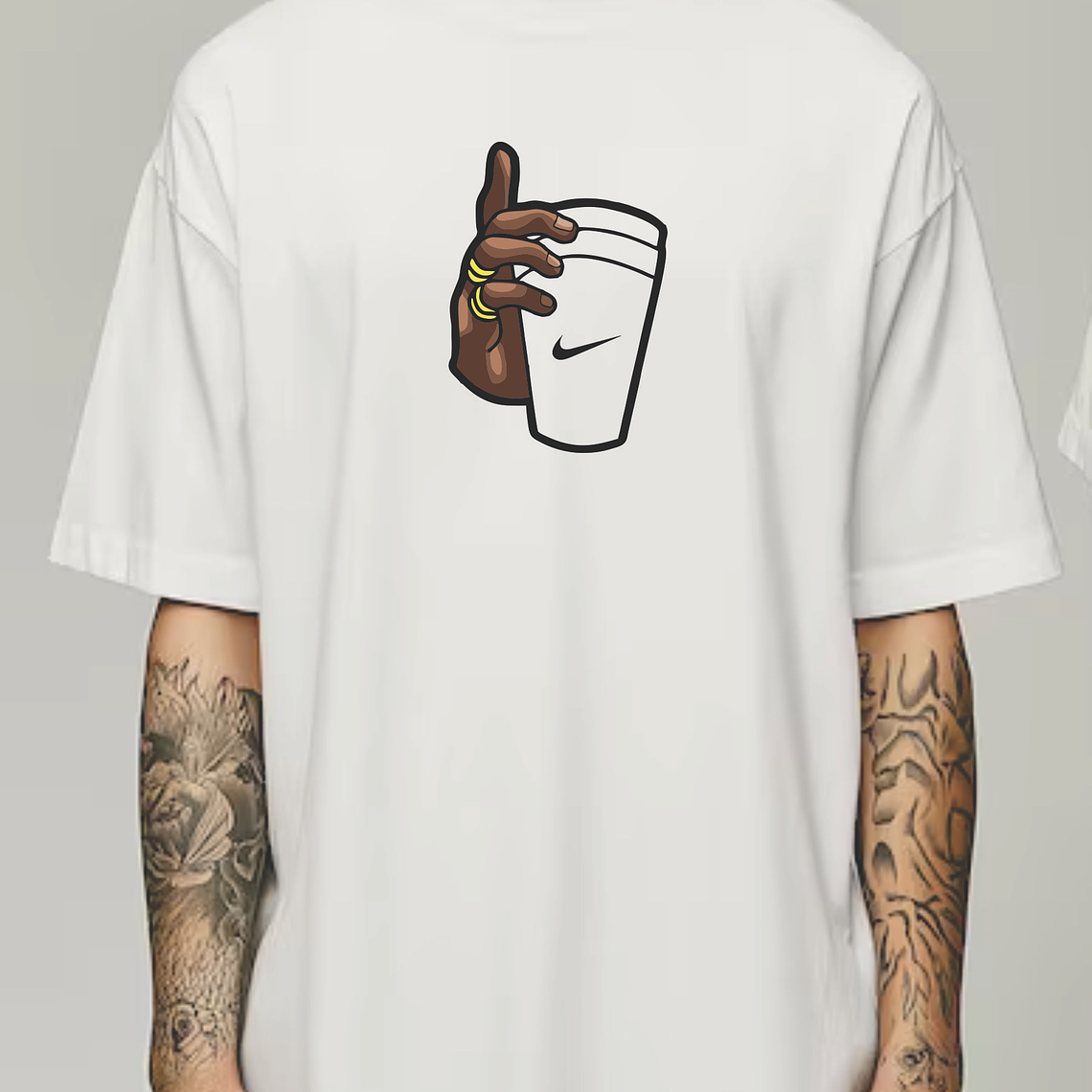 Camiseta premium OVERSIZE (ALTO GRAMAJE 270g) - talla XL 1