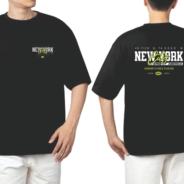 Camiseta Oversize 220g - Talla XL 1