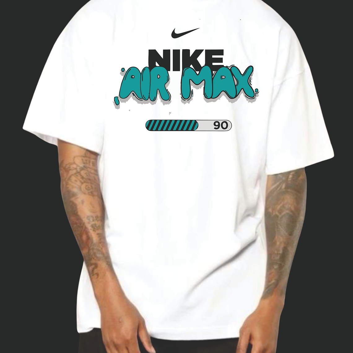 Camiseta premium OVERSIZE (ALTO GRAMAJE 270g) - talla XL 1