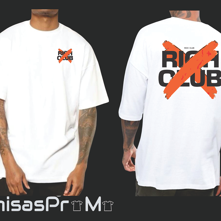 Camiseta premium OVERSIZE (ALTO GRAMAJE 270g) - talla XL 1