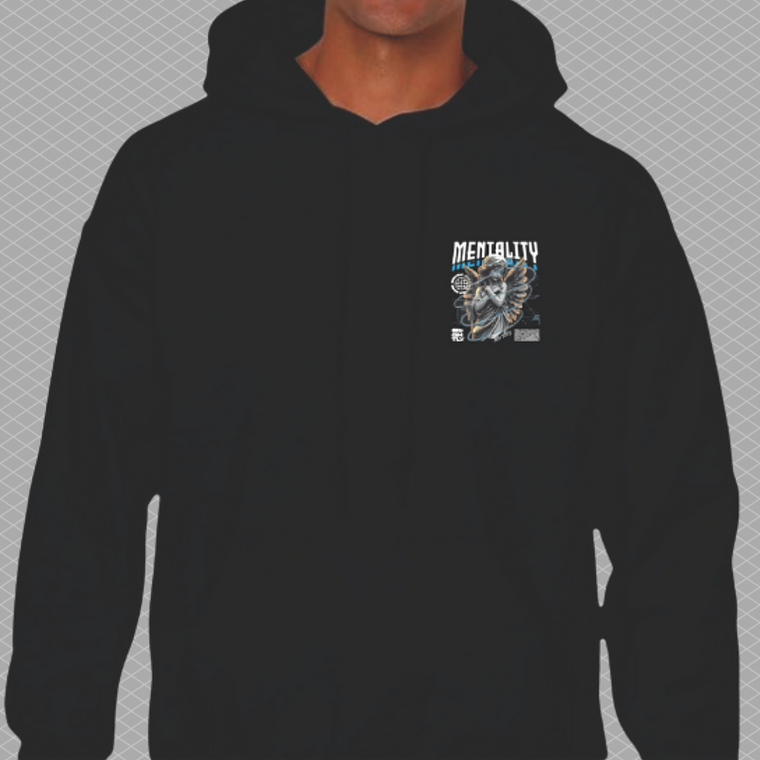 Chompa 100% algodon - tallaje americano - color negro 2