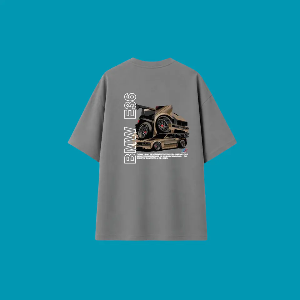 Camiseta premium OVERSIZE (ALTO GRAMAJE) autos colection 2
