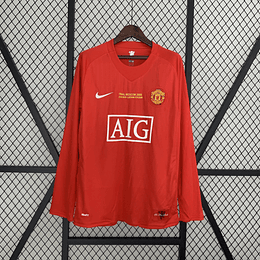 Manchester United 07/08 Camiseta Retro