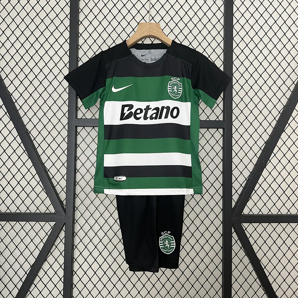 Sporting CP Criança - Equipamento Principal 24/25 1
