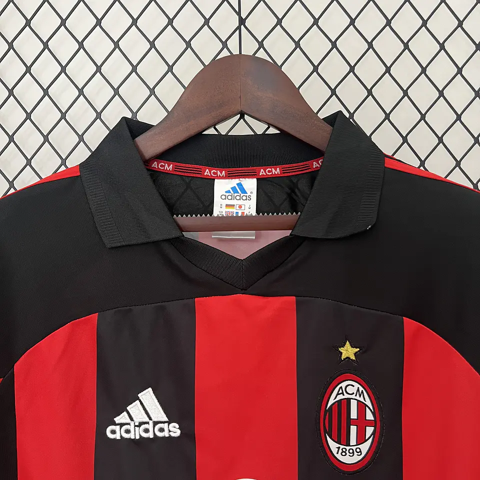 AC Milan - Camisola Principal 01/02 Retro 4