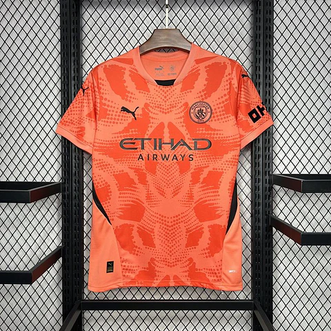Manchester City - Camisola Laranja Guarda Redes 24/25