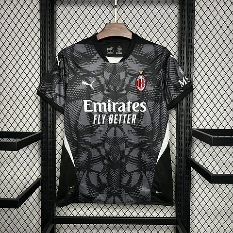 AC Milan - Camisola Guarda Redes Preta 24/25