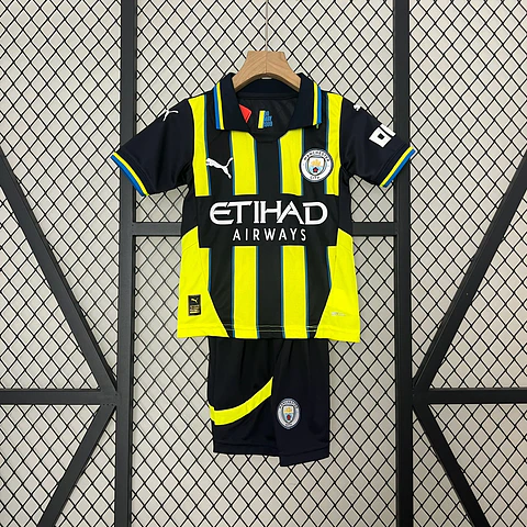 Manchester City - Kit Criança Secundário 24/25