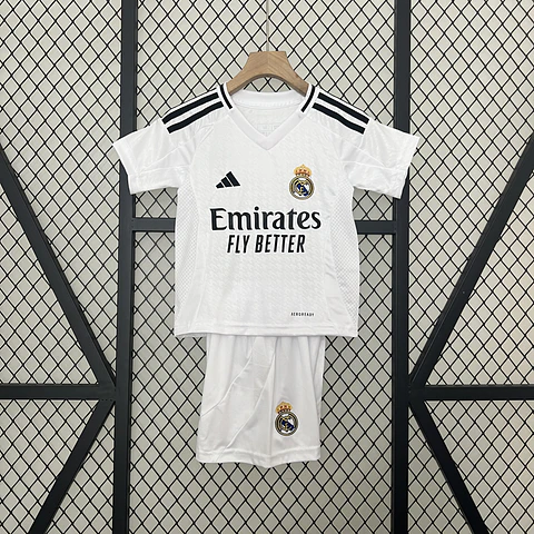 Real Madrid - Kit Criança Principal 24/25