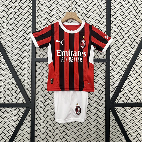 AC Milan - Kit Criança Principal 24/25