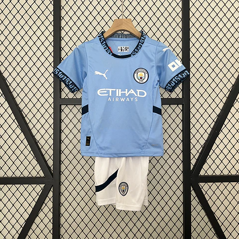 Manchester City - Kit Criança Principal 24/25