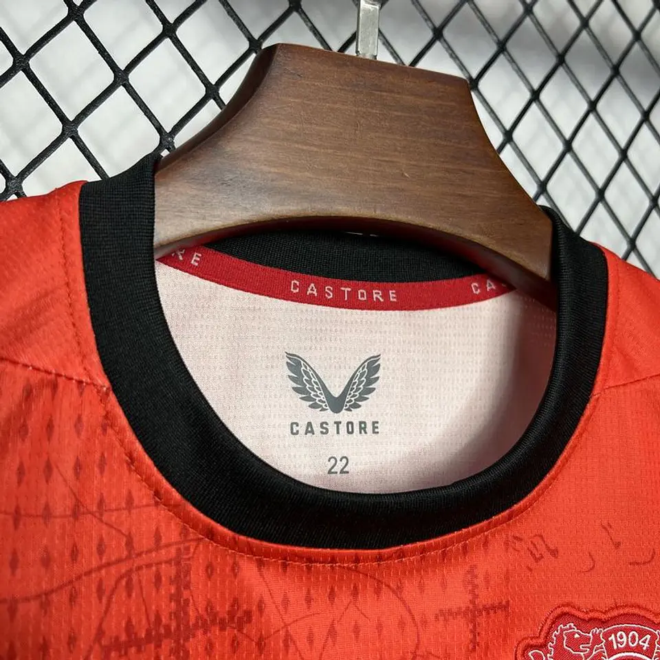 Bayer 04 Leverkusen Criança - Equipamento Principal 24/25 2