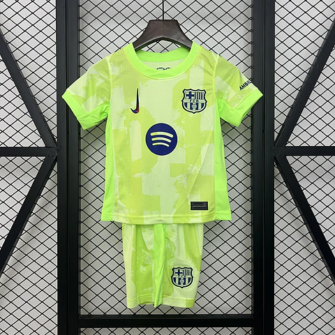 Barcelona Criança - Equipamento Alternativo 24/25