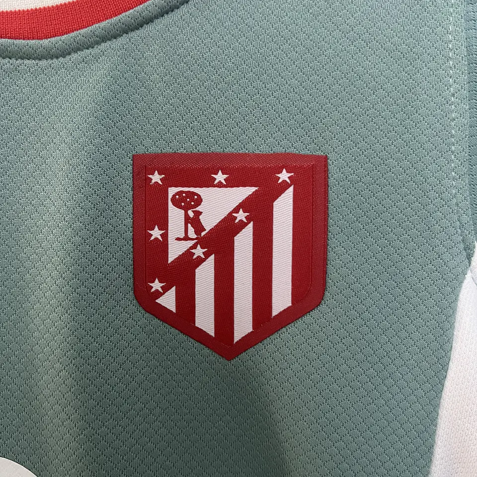 Atlético Madrid Criança - Equipamento Secundário 24/25 3
