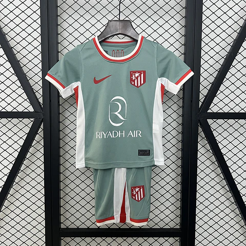 Atlético Madrid Criança - Equipamento Secundário 24/25