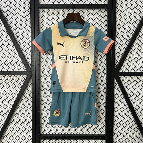 Manchester City - Kit Criança Quarta 24/25