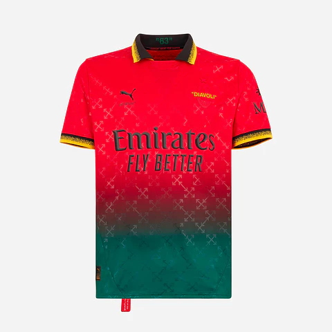 AC Milan - Quarta Camisola Vermelha 24/25