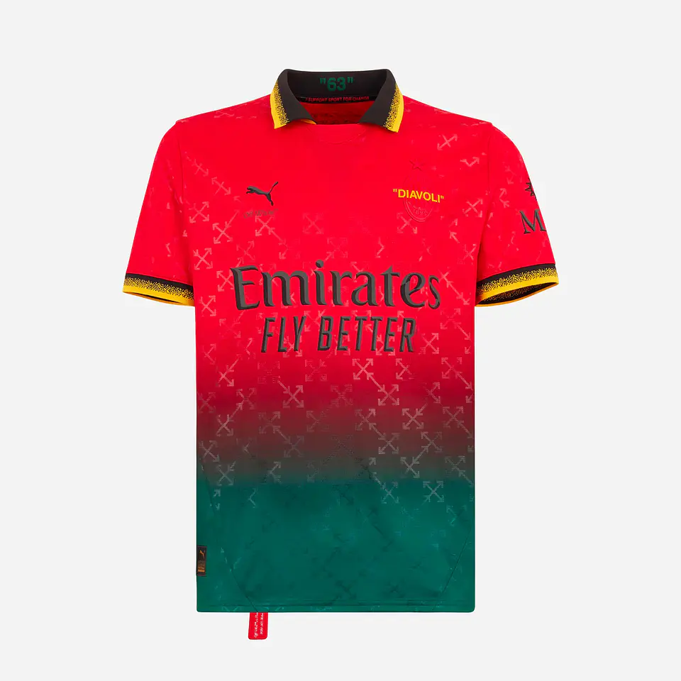 AC Milan - Quarta Camisola Vermelha 24/25 1