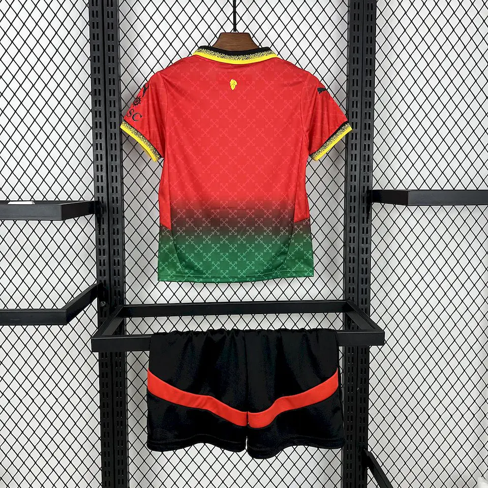AC Milan - Kit de Criança Quarta Camisola Vermelha 24/25 2