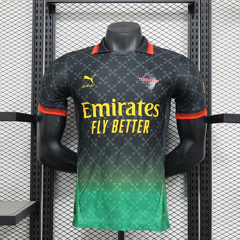 Ac Milan - Versão jogador Diavoli preta 24/25