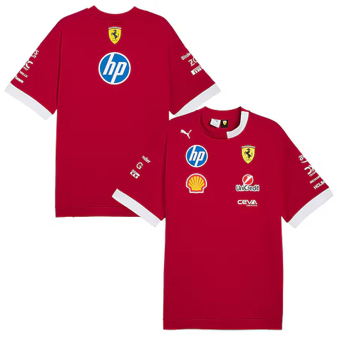 Ferrari - T-shirt Versão Piloto 2025
