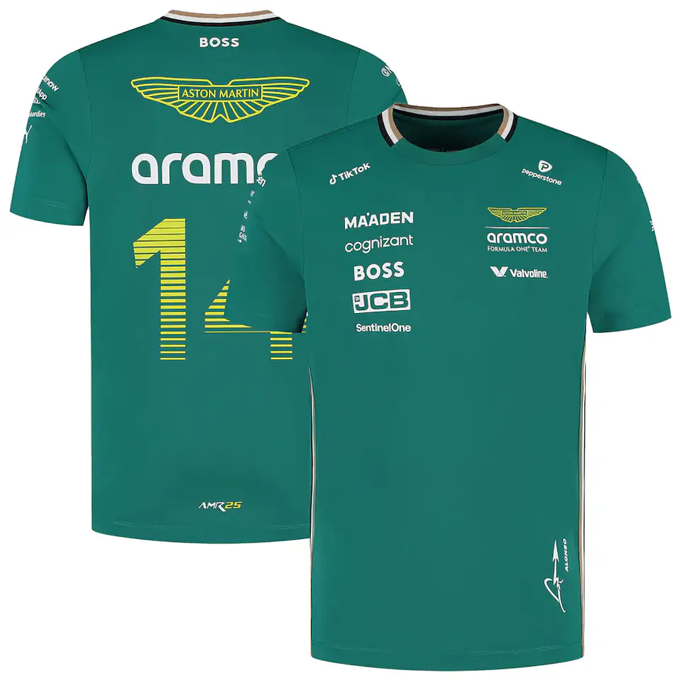Aston Martin - T-shirt Fernando Alonso 2025 1