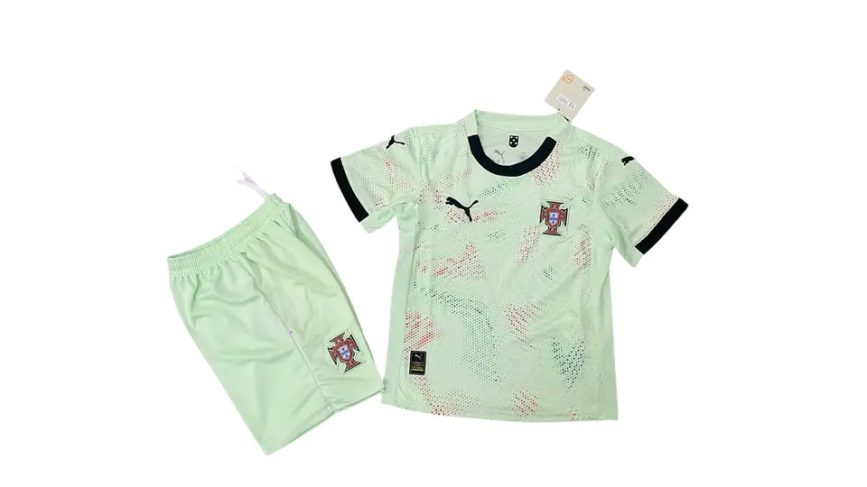 Portugal Seleção Feminina - Kit de Criança Secundário 2025 1