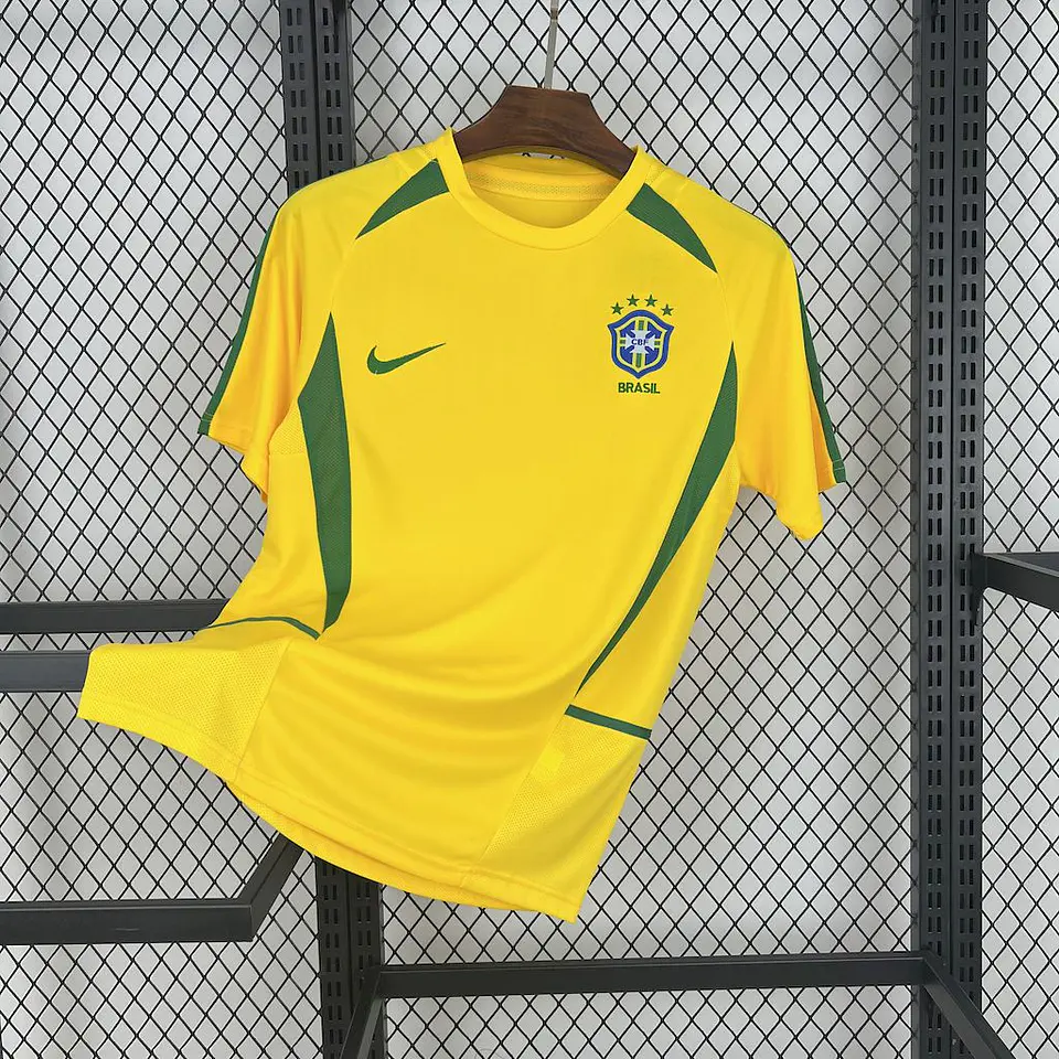 Brasil - Camisola Principal 2002 Retro 1
