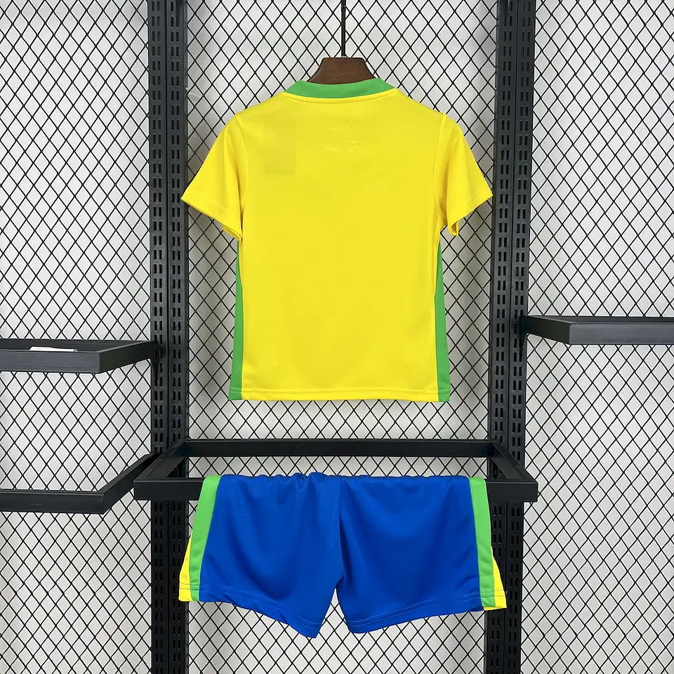 Brasil - Kit Criança Principal (Equipa Feminina) 2025 2