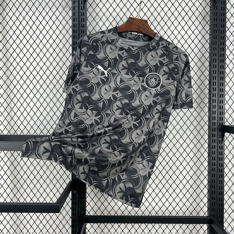 Manchester City - Camisola de Aquecimento 25/26 1