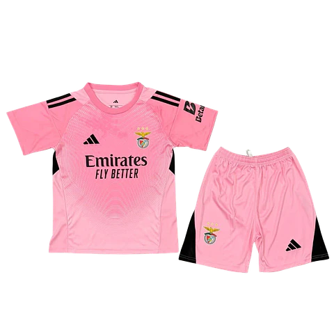 Benfica - Kit Criança Guarda Redes Rosa 25/26