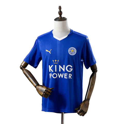 Leicester City - Camisola Principal 15/16 Retro