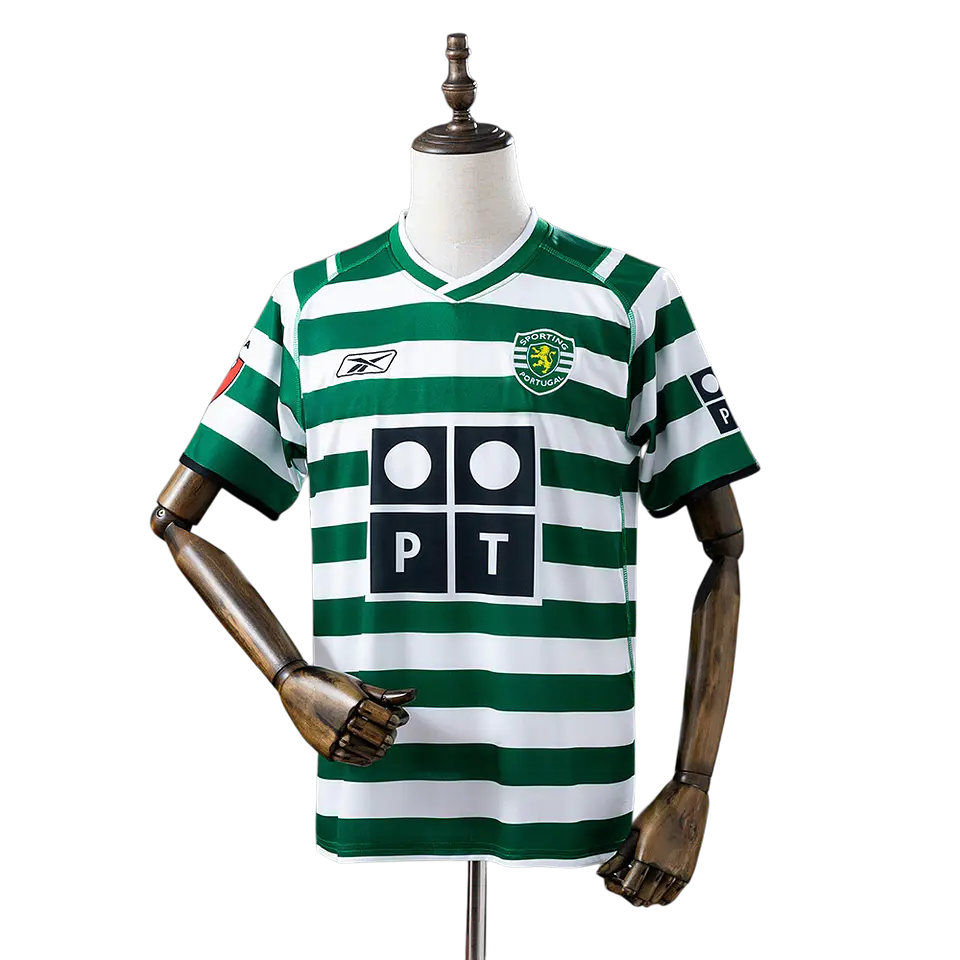 Sporting CP - Camisola Principal 03/04 Retro 1