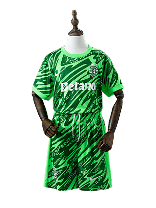 Sporting CP - Kit de Criança Guarda Redes Verde 25/26 