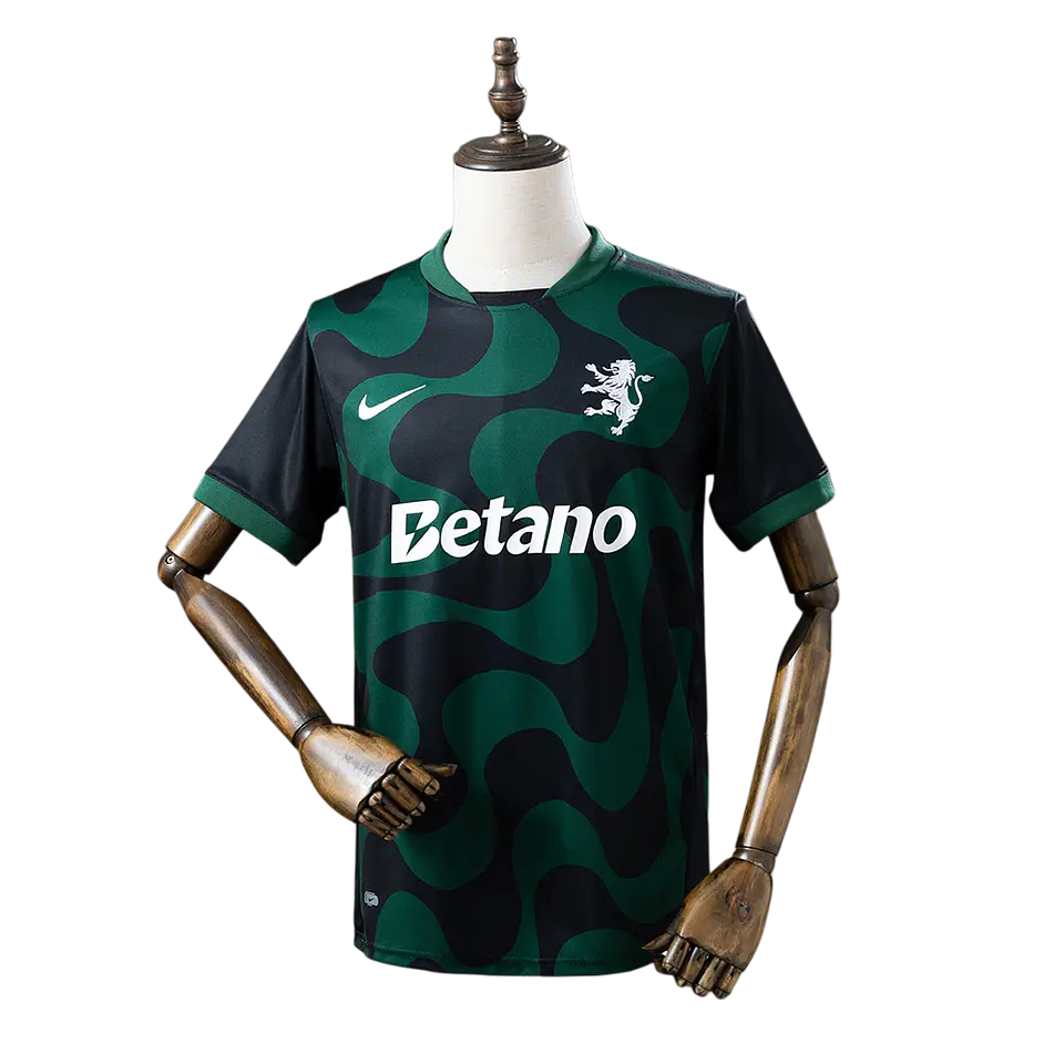 Sporting CP - Camisola Alternativa Preta 25/26 1