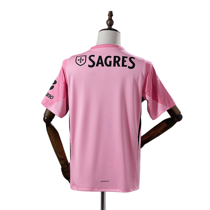 Benfica - Camisola Guarda Redes Rosa 25/26 2