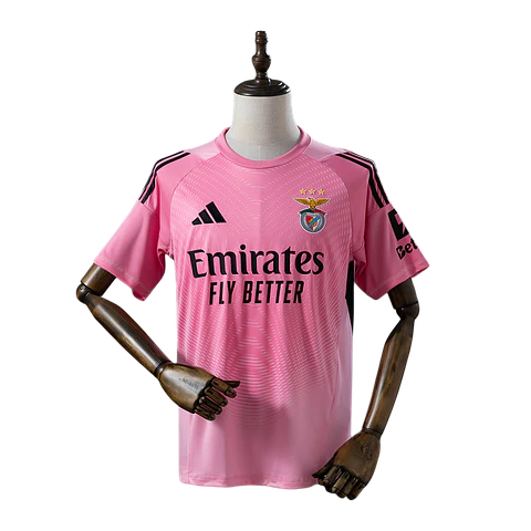 Benfica - Camisola Guarda Redes Rosa 25/26